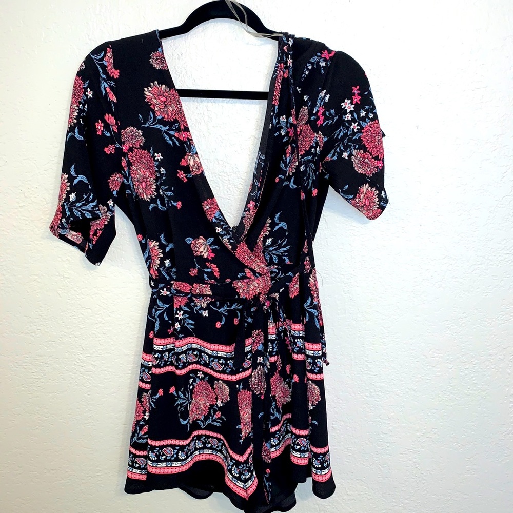 Floral Romper Size Medium
